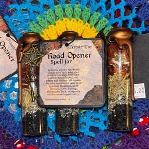 of Forest and Fae Road Opener Spell Jar